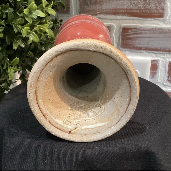 Ceramic / Pottery Hand Crafted Wine Goblet By Stokes - Excellent Gently Used - Picture 7 of 11